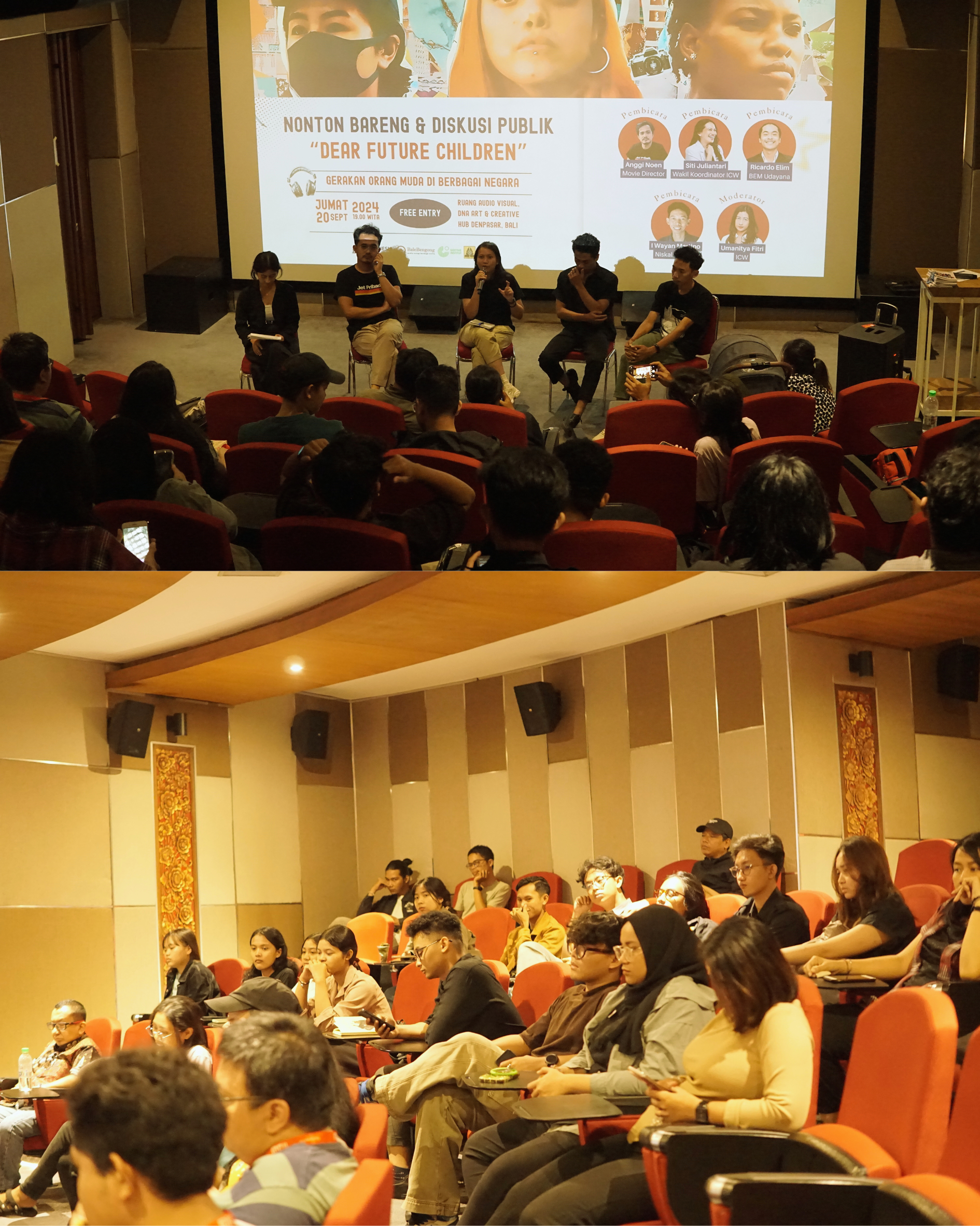 Nobar dan diskusi rangkaian kegiatan AKJA 2024