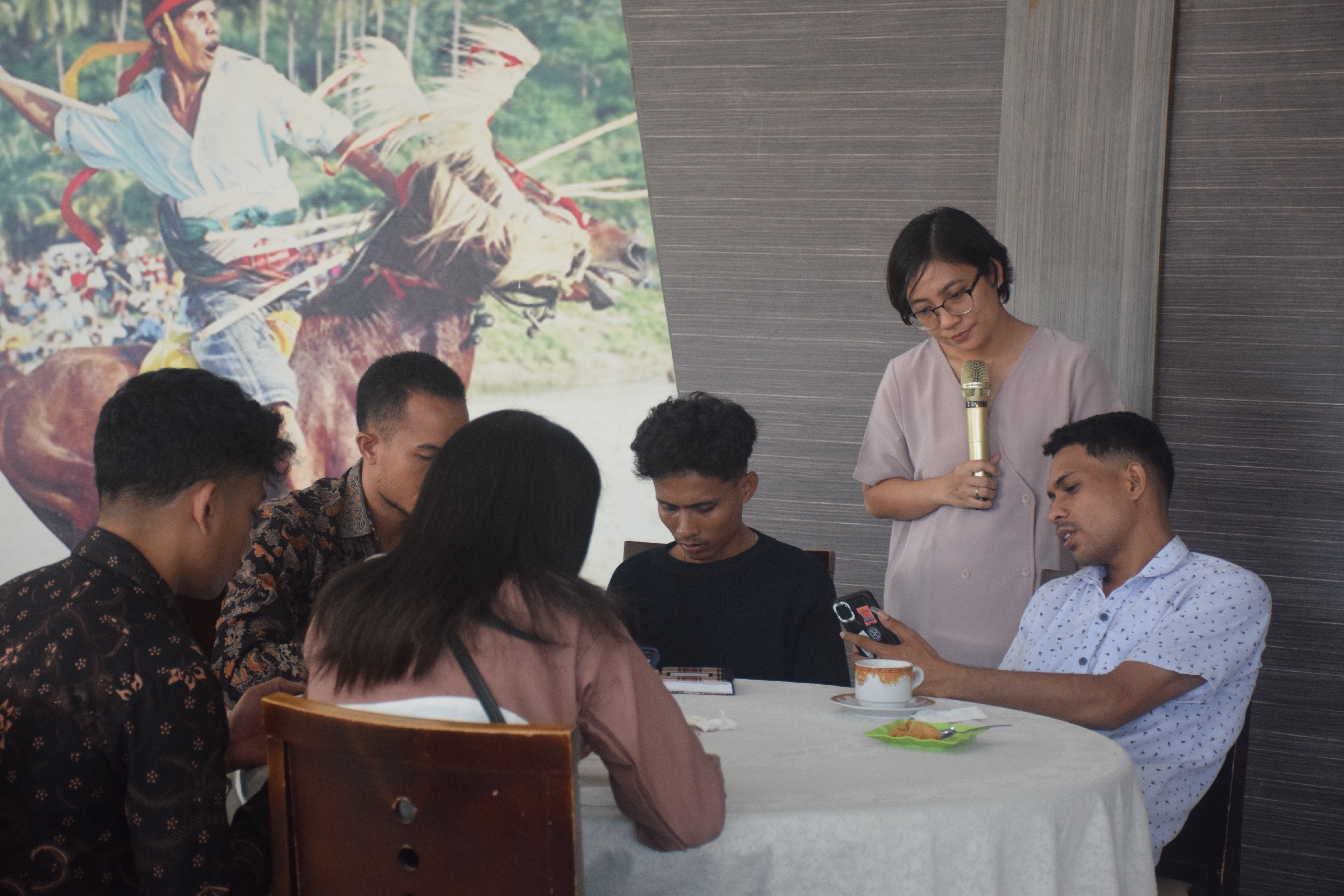 Dokumentasi pelatihan Akademi dengan komunitas mahasiswa NTT
