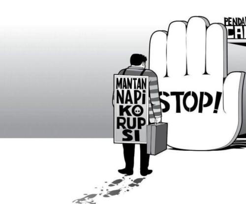 Ilustrasi Caleg Mantan Napi Korupsi