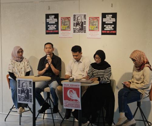 Gerakan Masyarakat Sipil Adili Soeharto - Cluster Antikorupsi dan Demokrasi