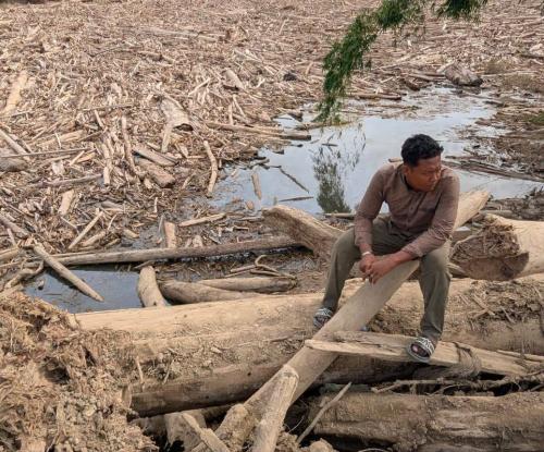 Dokumentasi Mardili (Jurnalis Lingkungan Aceh): Situasi Pasca Bencana