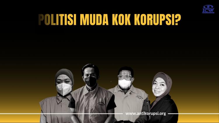 Gambar oleh ICW Politisi Muda Korupsi