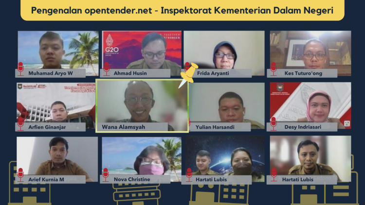 Gambar oleh ICW Pengenalan Opentender.net