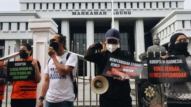 Sumber foto: Dokumentasi ICW ICW Demo