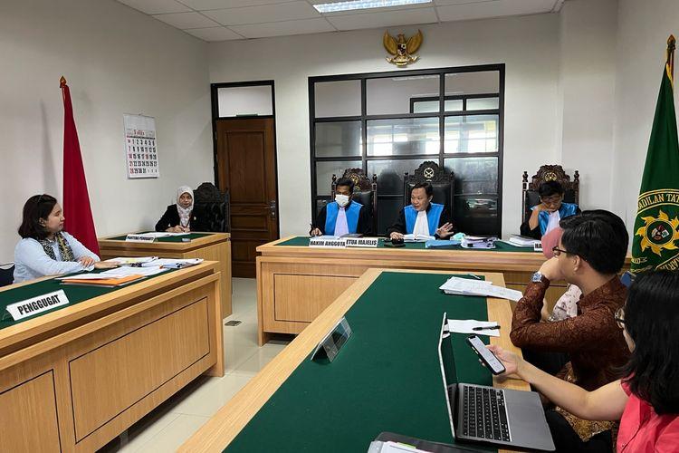 Sidang PTUN antara ICW dan Kemenkeu, sumber: Kompas.com Sidang PTUN antara ICW dan Kemenkeu