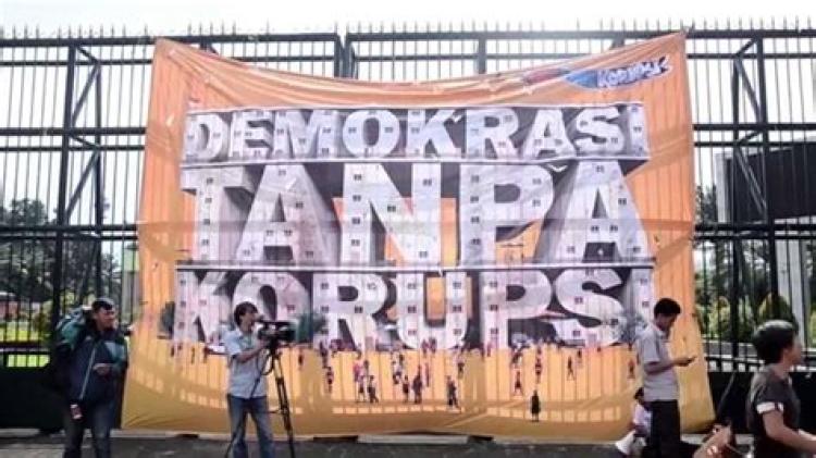 Foto: Demokrasi Tanpa Korupsi (dokumentasi ICW) Foto: Demokrasi Tanpa Korupsi (dokumentasi ICW)