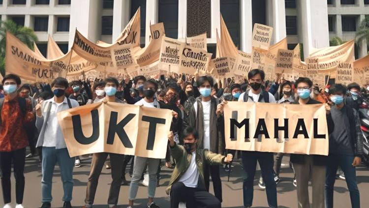 UKT Mahal Foto: Koran Linggau Pos/ Diksinasi