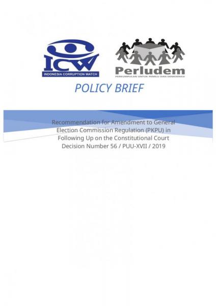 Policy Brief PKPU Policy Brief PKPU