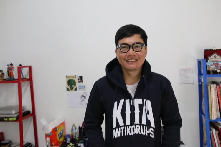 Foto: Dok.ICW - Azer, Komikus Foto: Dok.ICW - Azer, Komikus