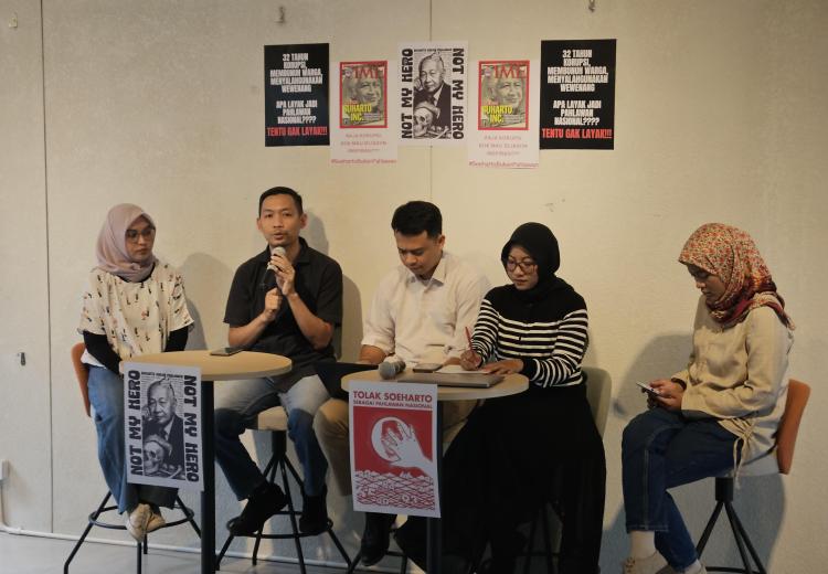 Gerakan Masyarakat Sipil Adili Soeharto - Cluster Antikorupsi dan Demokrasi