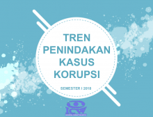 Tren Penindakan Kasus Korupsi